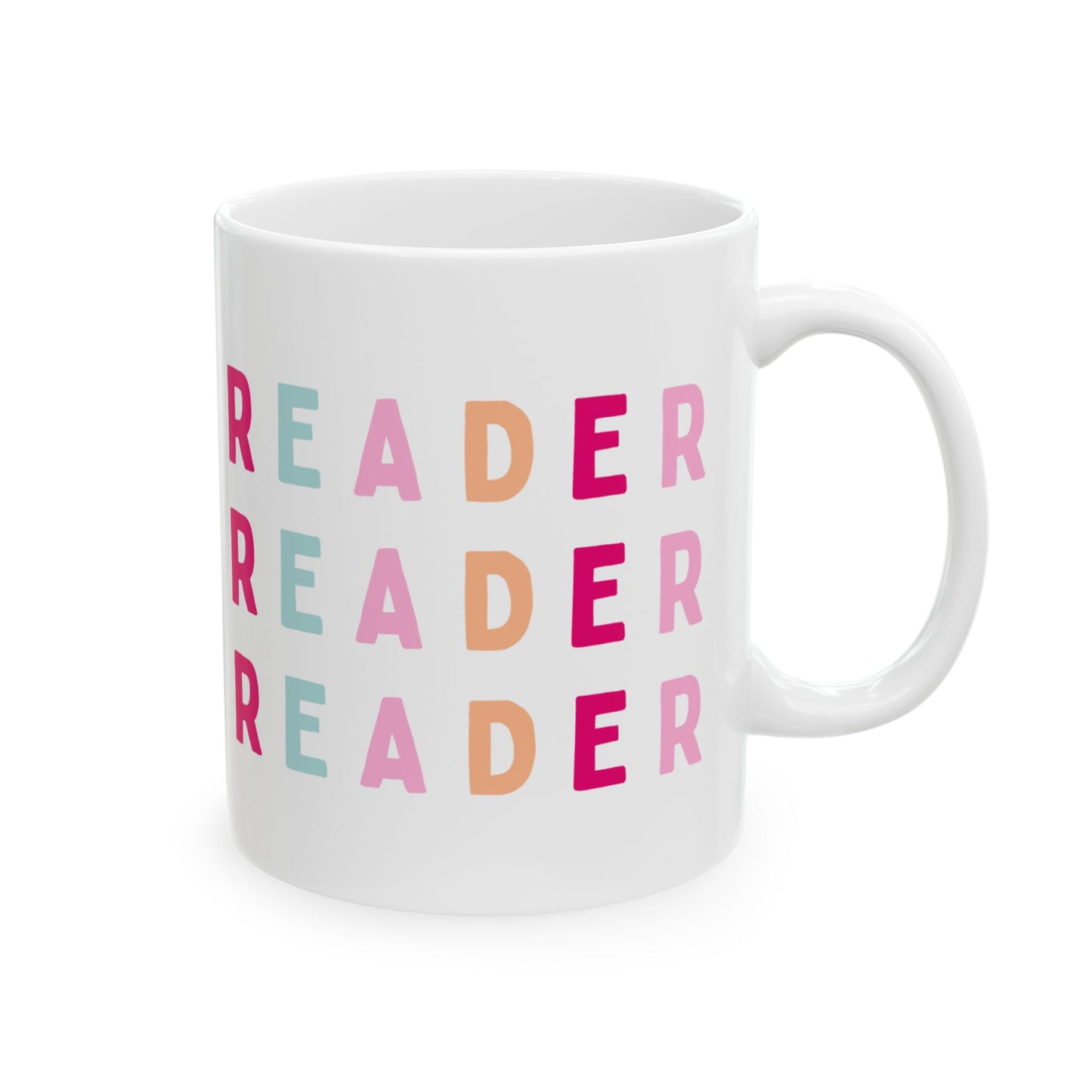 Romance Reader Ceramic Mug, (11oz, 15oz)