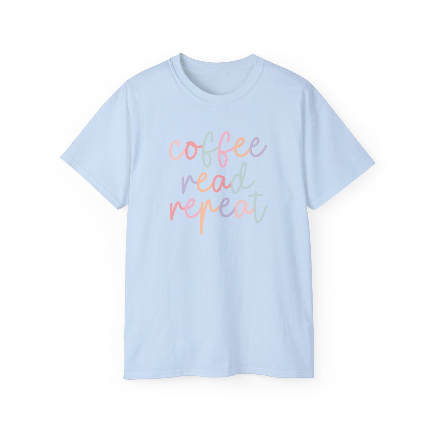 Coffee Read Repeat - Unisex Ultra Cotton Tee