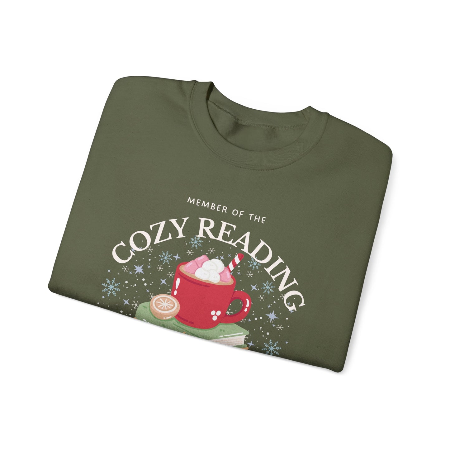 Cozy Reading Book Club Sweatshirt - Unisex Heavy Blend™ Crewneck