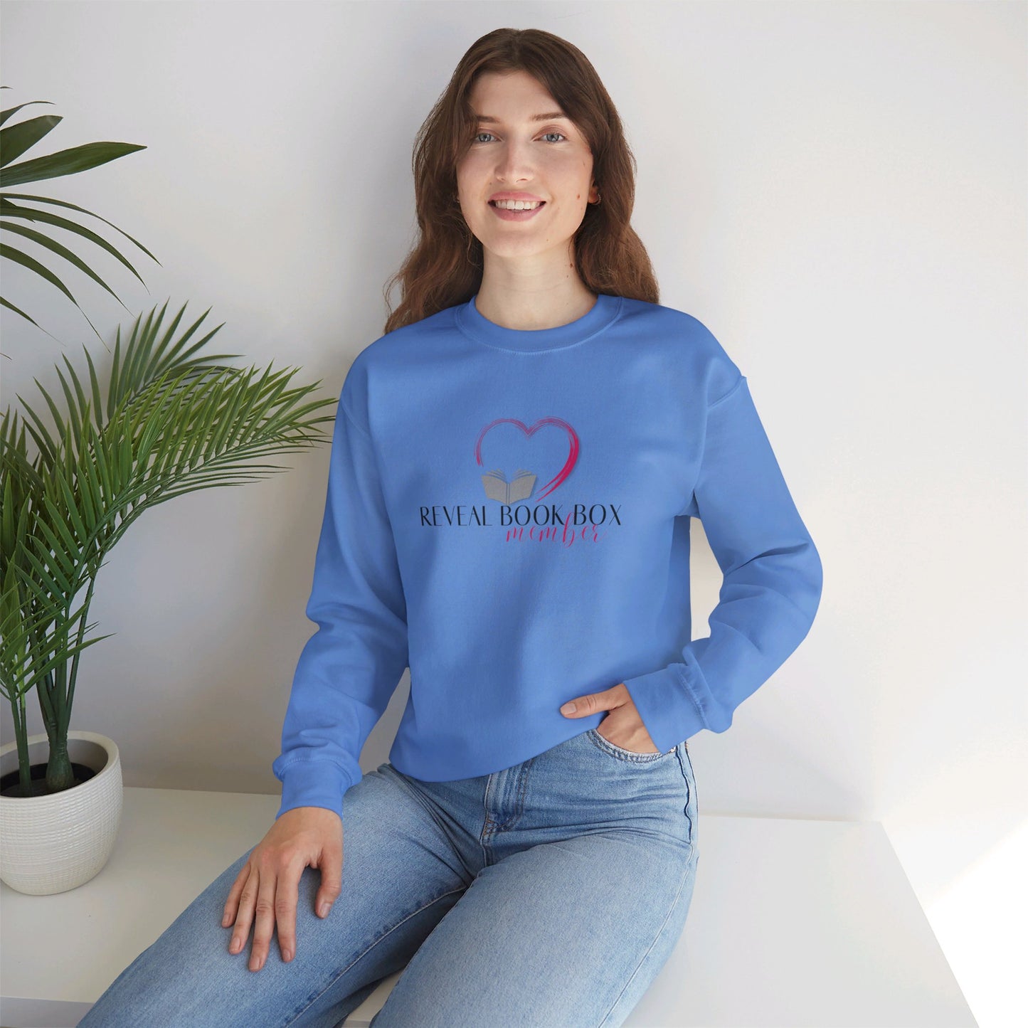 Reveal Book Box Member - Unisex Heavy Blend™ Crewneck Sweatshirt