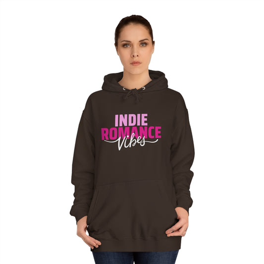 Indie Romance Vibes - Unisex College Hoodie