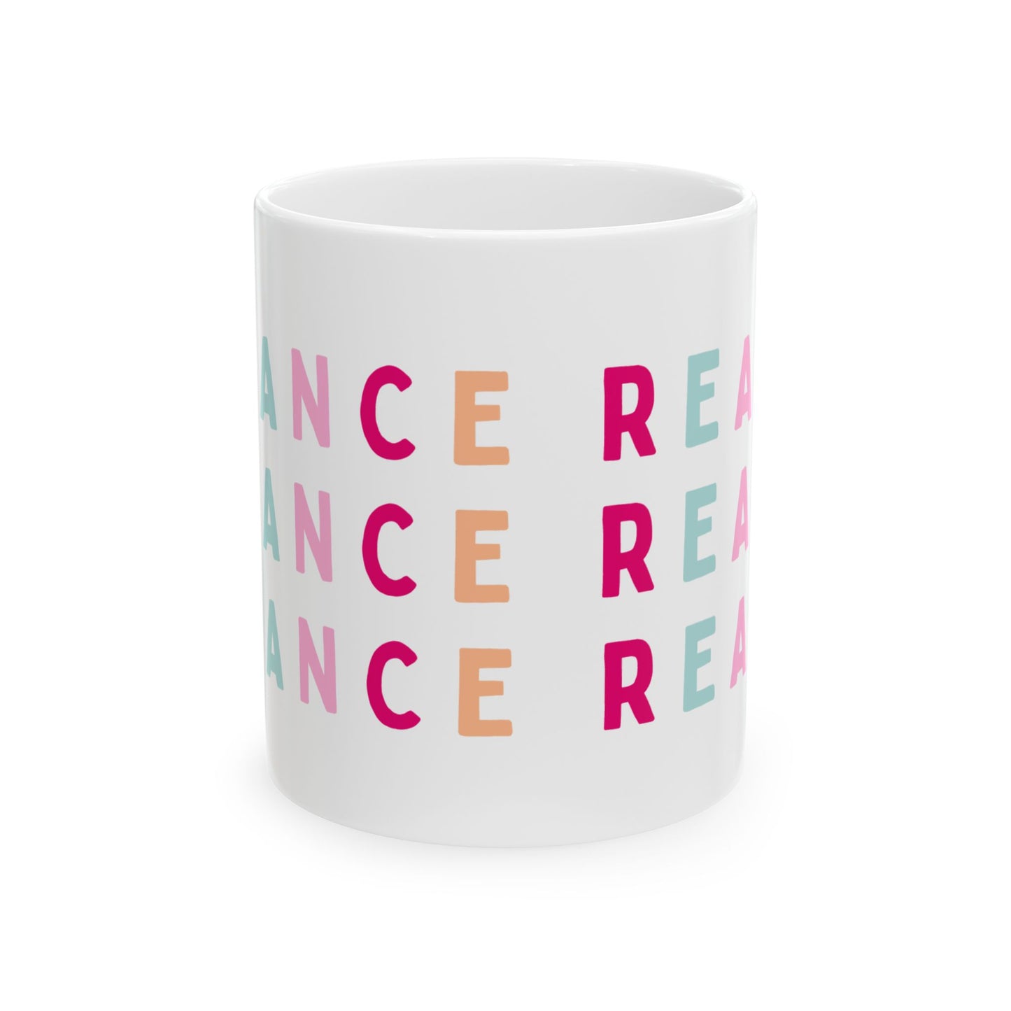 Romance Reader Ceramic Mug, (11oz, 15oz)