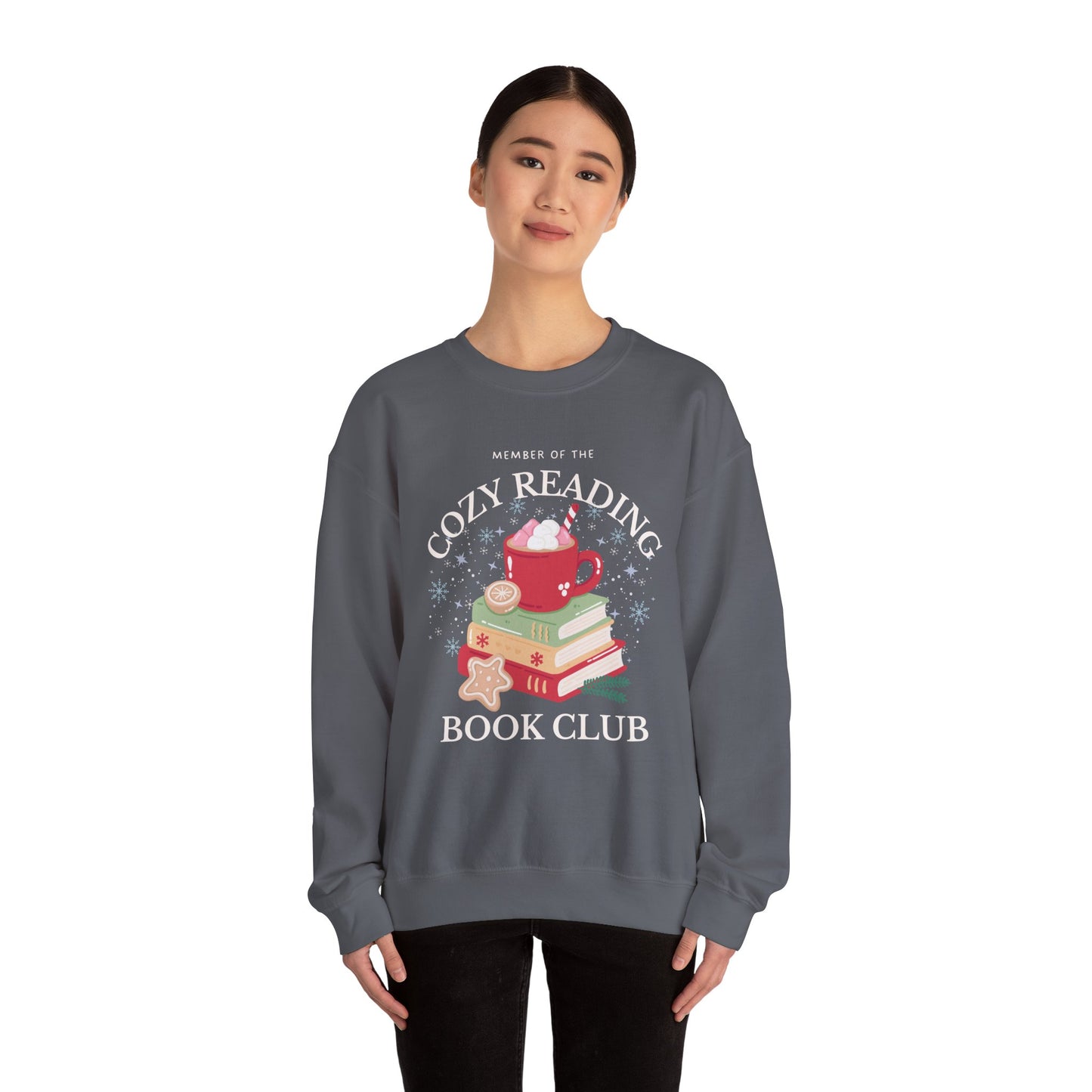 Cozy Reading Book Club Sweatshirt - Unisex Heavy Blend™ Crewneck