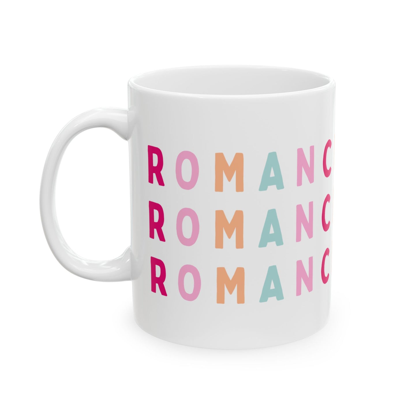 Romance Reader Ceramic Mug, (11oz, 15oz)