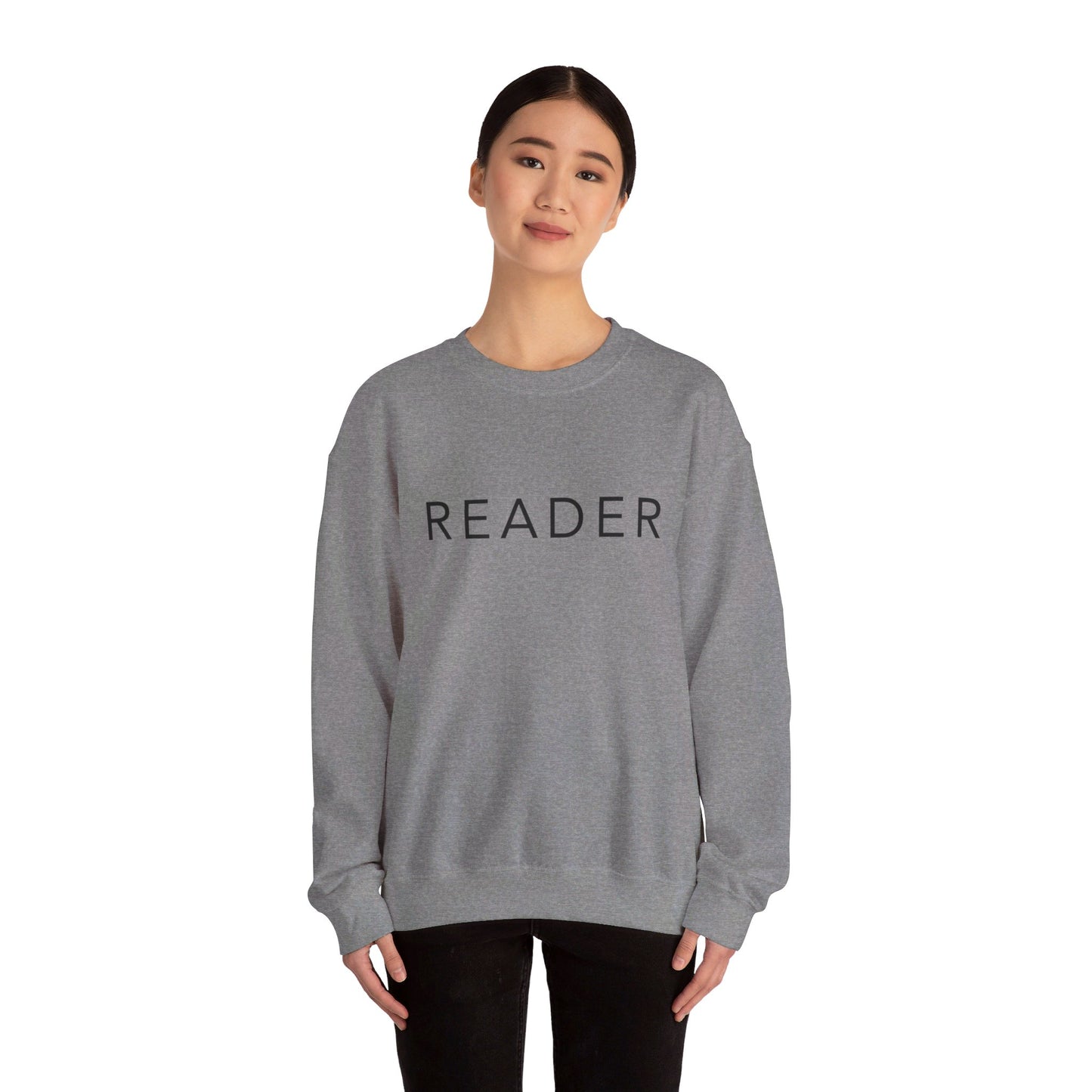 READER Unisex Heavy Blend™ Crewneck Sweatshirt